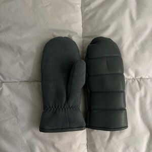 Teal fleece Winter Mittens